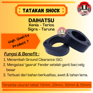 Lift Kit Support Shock Spacer Coil Spring Karet Tatakan Shockbreaker Depan Xenia Terios Sigra Taruna