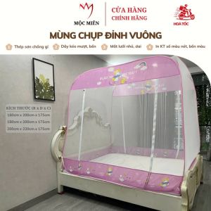 Màn Chụp Mùng Chụp Đỉnh Vuông Cao Cấp Mộc Miên ( Hà Nội )