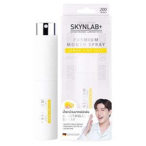 Skynlab Premium Mouth Spray 10ml สกินแล็บ สเปรย์ดับกลิ่นปาก แบบพ่น สดชื่น เย็นชุ่มคอ