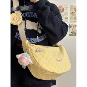2024 กระเป๋าสะพายไหล่ลําลอง แฟชั่นทันสมัย ทรงโท้ท แฟชั่นทันสมัย สไตล์เกาหลี สําหรับนักเรียนหญิง