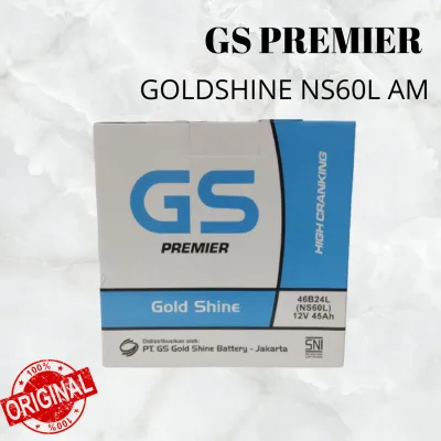 Aki GS GOLDSHINE NS60L LIVINA/GRAND LIVINA EVALIA CITY VOXY BALENO