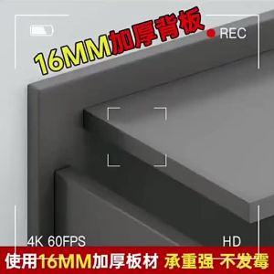 Modern minimalist TV cabinet small household living room combination wall cabinet floor cabinet light luxury European style TV cabinet