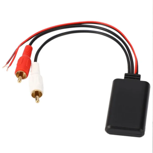 【มีจำหน่ายที่กรุงเทพฯ】บลูทูธรถยนต์12V. BluetootBluetooth 12V Car สายRca บลูทูธ12Vรถโมดูลบลูทูธไร้สายเพลงอะแดปเตอร์ Rca Aux สายสัญญาณเสียงจัดส่งจาป