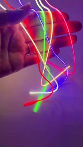 WH 3V DC Free Cut COB LED Flexible Filament 25mm 80mm 128mm 190mm 300mm Retro Edison Bulb Lamp Parts LED Diode Light Strip Decoration
