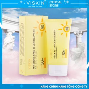 KEM CHỐNG NẮNG 10 LOÀI HOA VISKIN SPF 50+ PA+++- VISKIN 10 FLOWERS SUNSCREEN