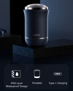 ENCHEN mens mini portable electric rechargable washable beard shaver