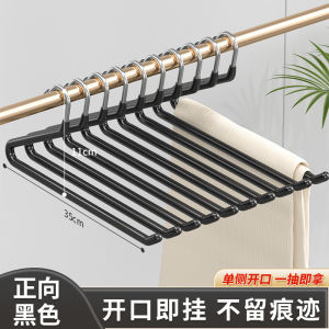 Móc treo quần hình ngỗng móc treo quần sử dụng tại nhà kẹp quần đặc biệt không để lại dấu vết chống trượt Z Tủ quần áo hình dáng tích hợp kho lưu trữ