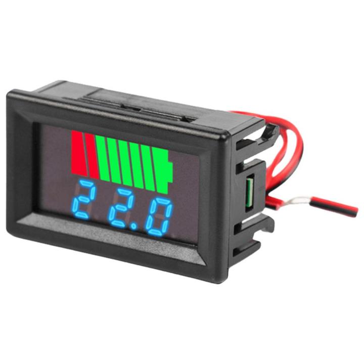 Car Battery Charge Level Indicator Battery Monitor Auto Identify