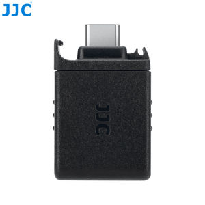 JJC 3.5mm Audio Adapter Mount For DJI Osmo Action 4 Action 6 / Osmo Action 5 Pro Camera to Add A Mic MicrophoneUSB-C Connector &Charging Port