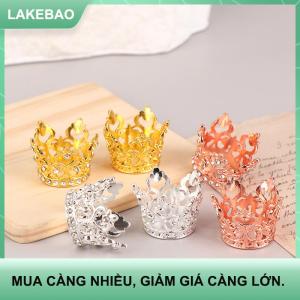 【LAKEBAO】 1 12 Dollhouse mini công chúa vương miện Dollhouse mô phỏng Rhinestone vương miện nhỏ Tiara Búp Bê Nhà Phụ kiện trang trí