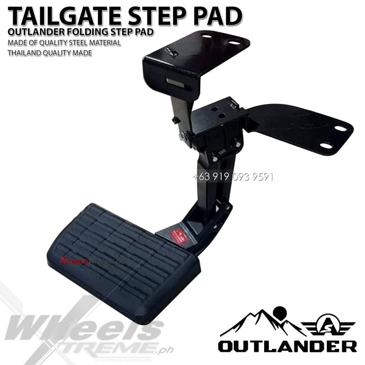 FORD RANGER 2012-2022 RETRACTABLE REAR BUMPER STEP FOR ALL PICK UP ...