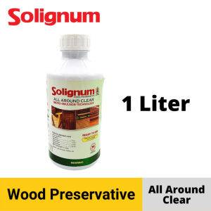 Solignum Wood Preservative All Around Clear Water Based 1L/4L Paintable Anti Termite