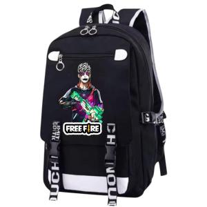 Tas Ransel Anak Cowok Sekolah 4in1 FF FG 0178 Ransel Fashion Led Sd Smp Dewasa Fashion