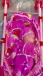 Baby Stroller Toy Baby Doll Toy Doll Pram Pretend Play Toys