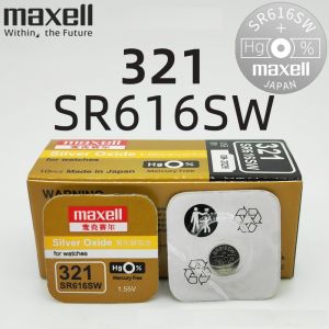 Pin Maxell 321 SR616SW. Pin Đồng Hồ 321 / SR616SW