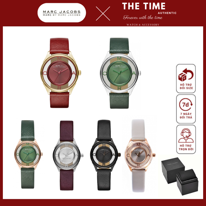 Đồng hồ nữ MARC BY MARC JACOBS #MBM13 MJ14 TETHER PURPLE WOMENS