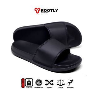 Rootly - Sandal Pria Wanita Slide On CR Begi Motif