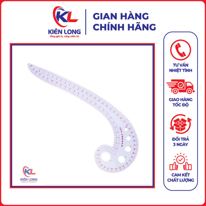 Thước cong dành cho thợ may CHÍNH HÃNG Thước nhà thiết kế chuyên nghiệp ...