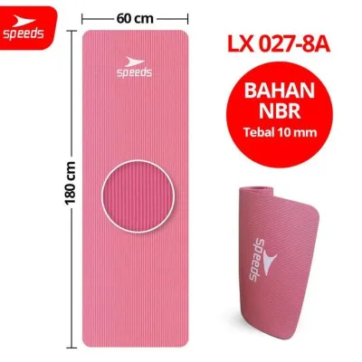 PROMO SPESIAL SPEEDS MATRAS YOGA MAT SENAM LANTAI KARPET ALAS OLAHRAGA 027-21 READY STOK