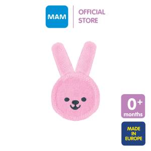MAM Oral Care Rabbit Microfibre Cloth for Cleaning Mouth and Gums
