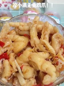 柠檬酸辣无骨鸡爪1000g罐装批发网红零食小吃脱骨去骨泡椒凤爪