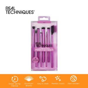 Real Techniques Everyday Eye Essentials Makeup Brush Kit