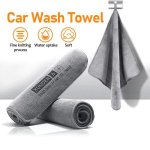 CROWMSTAR Microfiber High-end Auto Wash Towel Car Cleaning Hemming Drying Cloth Car Care Cloth
