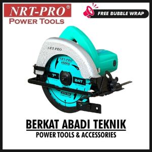 NRT-PRO NORITA 2600HD Circular Saw 7 Inch Gergaji Listrik Circle Potong Kayu Mesin 2600 HD