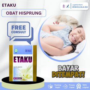 Obat Hisprung Anak Obat BAB Tidak Lancar Pelancar Buang Air Besar Sembelit Obat Sakit Perut Kembung Gangguan Usus Obat Perut Bengkak Keras Susah Buang Air KeciL Dengan Susu Etaku
