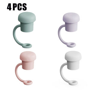 8-10mm Flower / Round Straw Covers Toppers for Stanley Cup 30&40 Oz Silicone Stanley Cup Accessories