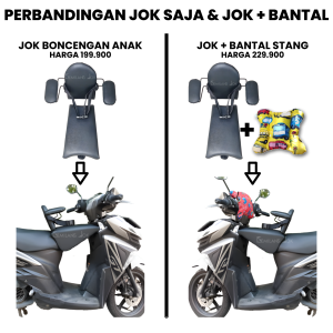 GEMILANG Jok Boncengan Anak Motor Mio Soul Gt
