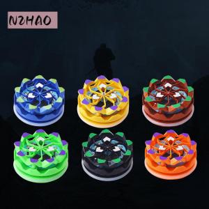 ซื้อ 1 ชิ้นลด 10 บาท ดอกไม้ไฟของเล่นไจโรหมุนได้เรืองแสงมีไจโรหมุนได้มีที่จับเพื่อคลายเครียดของขวัญสำหรับเด็กสุดสร้างสรรค์ที่จะเปล่งแสง
