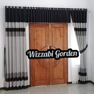 GORDEN 1SET LENGKAP RUANG TAMU PINTU 2 JENDELA SAMPING MODEL MINIMALIS TERBARU 2024 Motif Pelangi