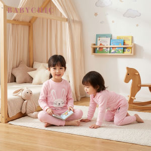 Kids Pyjamas Set 0-5 Years Toddler Sleepwear Baju Tidur Budak Lengan Panjang Kartun Malam Comel