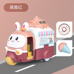 Mainan mobil Edukasi Ice Cream Truck - Mainan Mobil Grebok Ice Cream Unik Ditabrak Keluar Ice Cream