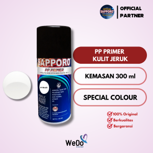 Sapporo PP Primer Cat Semprot Aerosol Saporo Dasar Plastik Kulit Jeruk