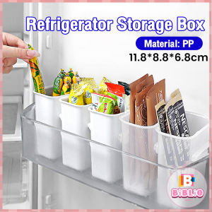 BIBLIO Refrigerator Food Classification Storage Box Freezer Side Door Storage Box Kitchen Food Storage