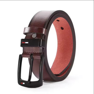Ella Mall COD #63 Designer luxury leather belts famous brands men leather belt adjustable pin buckle belt for men