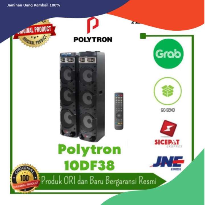 Speaker Aktif Bluetooth POLYTRON PAS-10DF38 | Lazada Indonesia