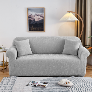 1/2/3/4 Seater Jacquard Sofa Cover Thickened L Shape Couch Protector Stretchable Furniture Protector
