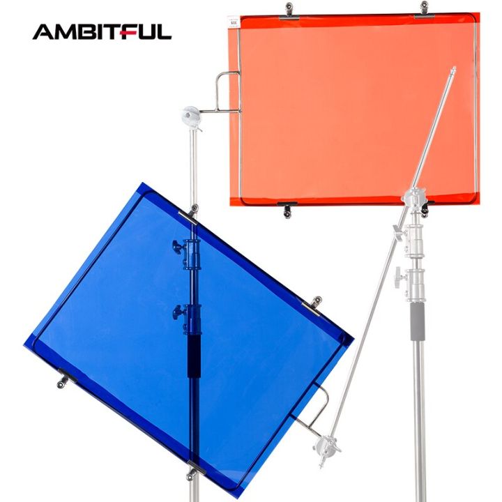 AMBITFUL Sun Scrim โปร่งใส/สีขาว/สีดำ Diffuser กรอบโลหะอัลลอยสำหรับถ่าย ...