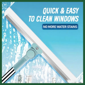 30cm/50cm Magic Silicone Broom 180°Degree Rotatable Floor Scrape Window Scraping Cleaning Broom