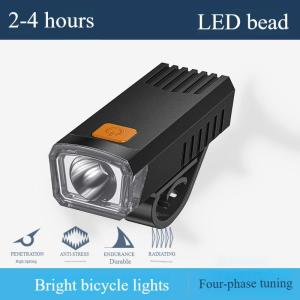 [Ready Stock] Lampu Basikal Boleh Dicas Semula USB Sangat Terang 4 Mod Lekap Bar Hendal Mudah Dipasang Sesuai untuk Menunggang Malam dan Pengembaraan Luar Cycling