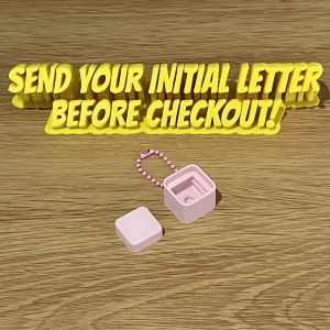 3D Print Personalized Fidget Clicker Toy with Keychain for Stress Relief & Unique Gift Souvenir Option