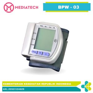 Mediatech Tensi darah digital / Tensimeter Pergelangan Tangan BPW-03
