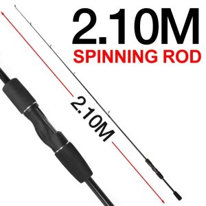 SITA 1.65M 1.8M 2.1M ultralight fishing rod M fishing rod adjustable insertion Lure rod 2 Section