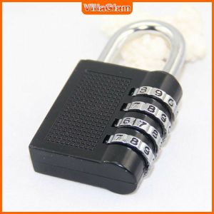 4 Digit Number Combination Padlock Rust Proof Stainless Steel Material