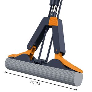 ม็อบฟองน้ำ ไม้ม็อบ ไม้ม็อบฟองน้ำ ซับน้ำได้ดี ไม้ถูพื้นอเนกประสงค์ ขนาดกว้าง 28/34 cm ฟองน้ำถูพื้น ไม้ถูพื้นฟองน้ำ ขจัดได้ทั้งคราบแห้งและเปียกได้ดี