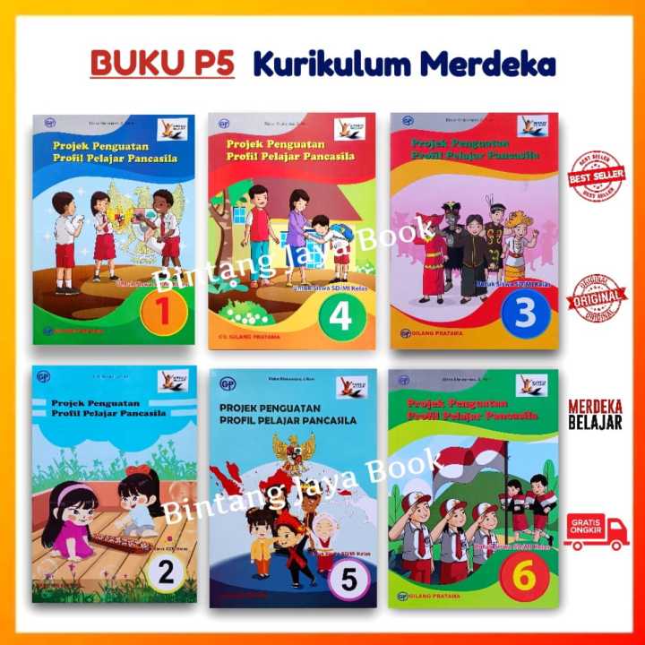 Buku P5 Kelas 1 2 3 4 5 6 - Buku Projek Pengutatan Profil Pelajar ...