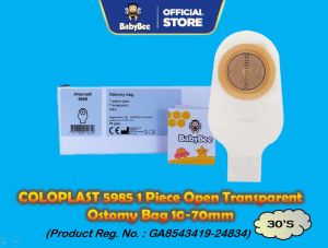 Coloplast Alterna 5985 Ostomy Bag - Transparent Maxi - 10-70mm - 30pcs